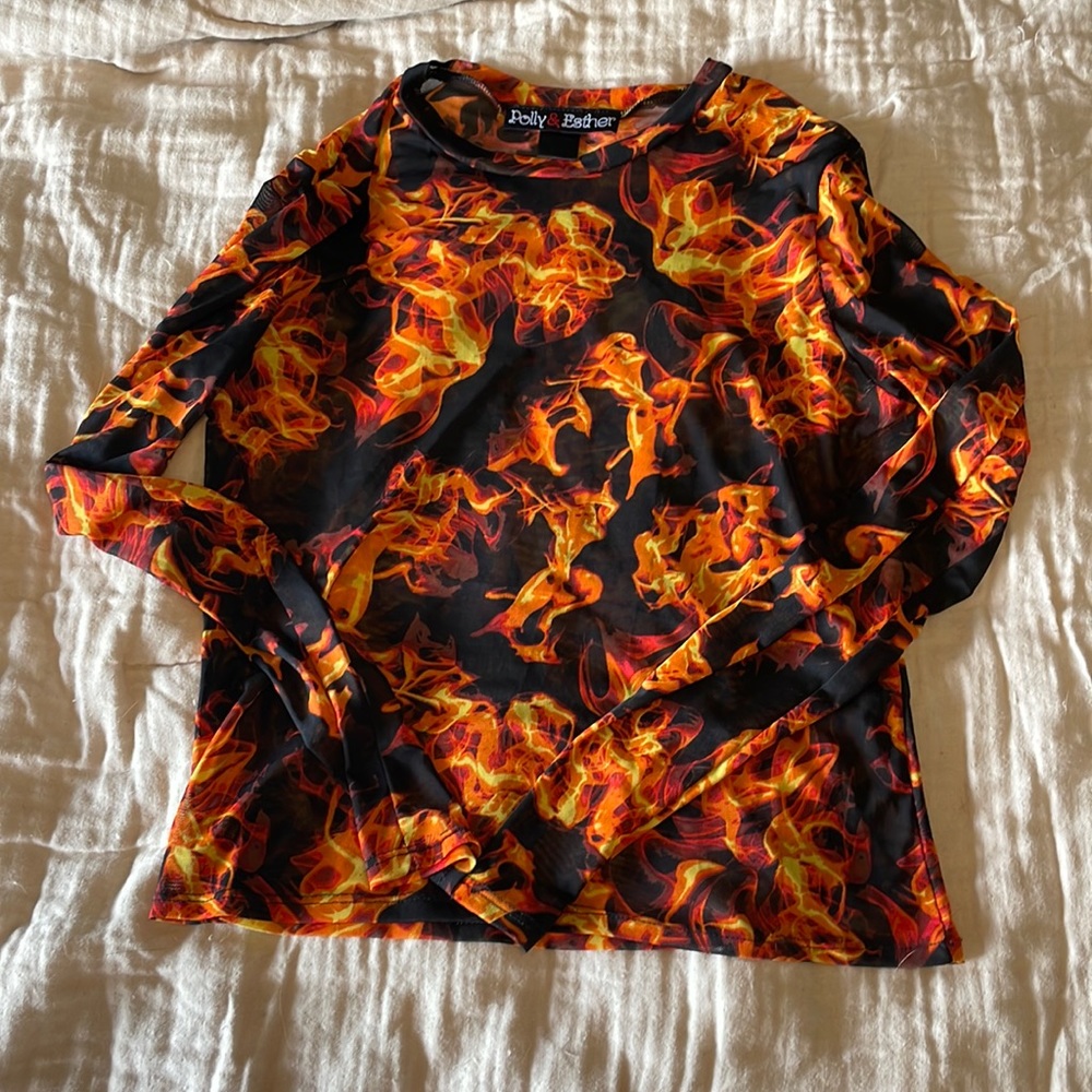 Flame shirt